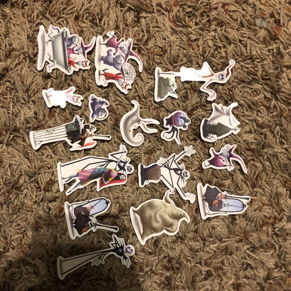 Nightmare before Christmas magnet set